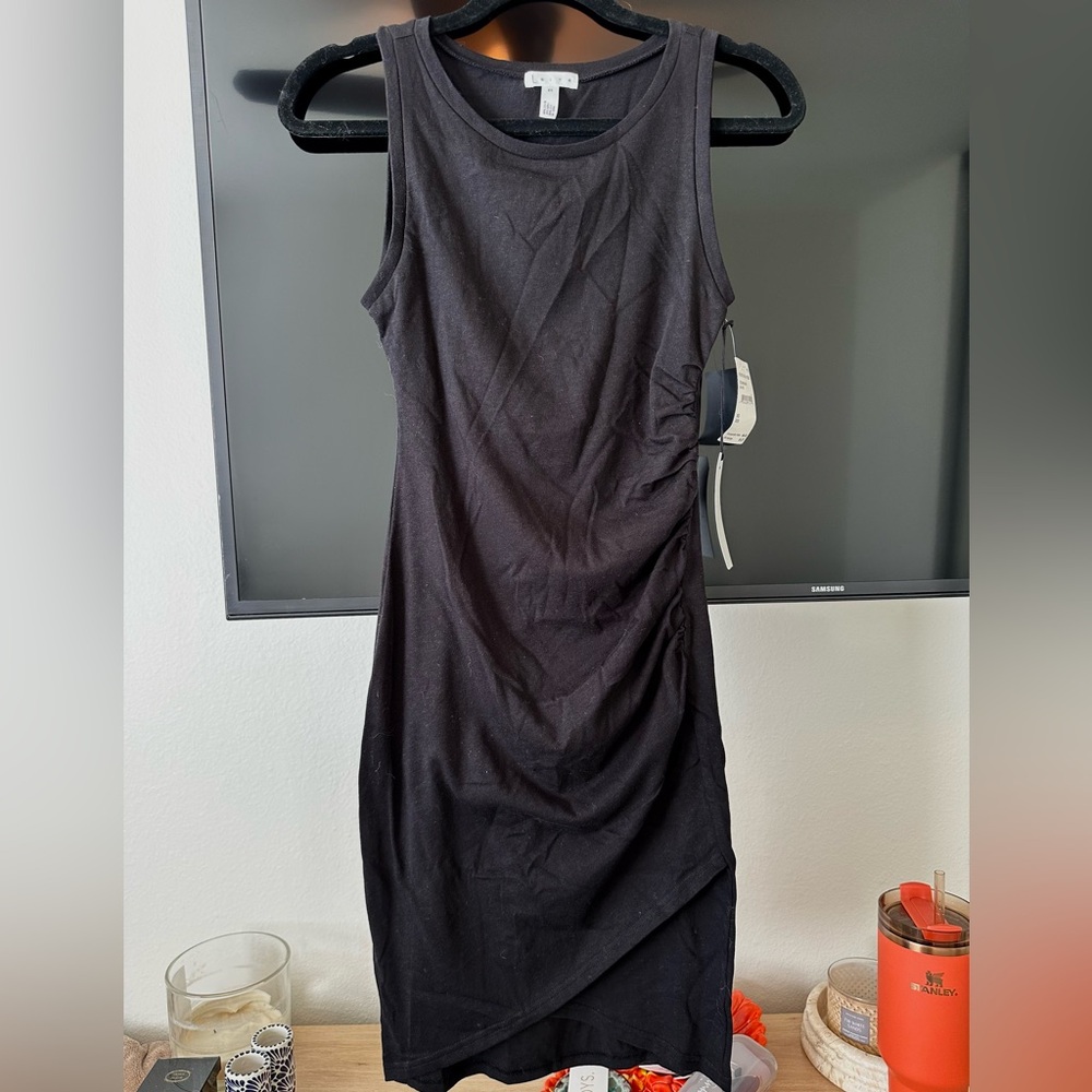 NWT Women’s Black Ruched Leith Dress for sale (New With Tags)!